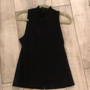 ⭐️3 for 20!⭐️NWT Express Black Lace Top
